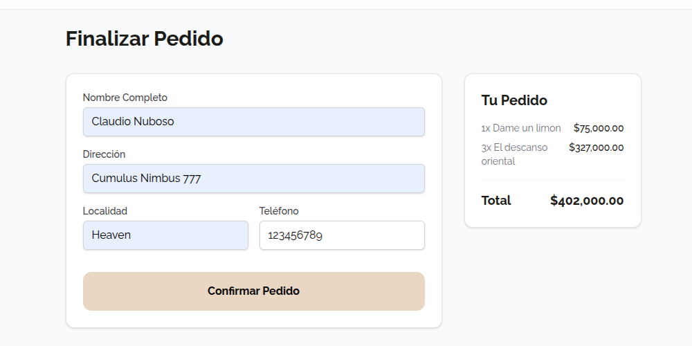 Proceso de Checkout