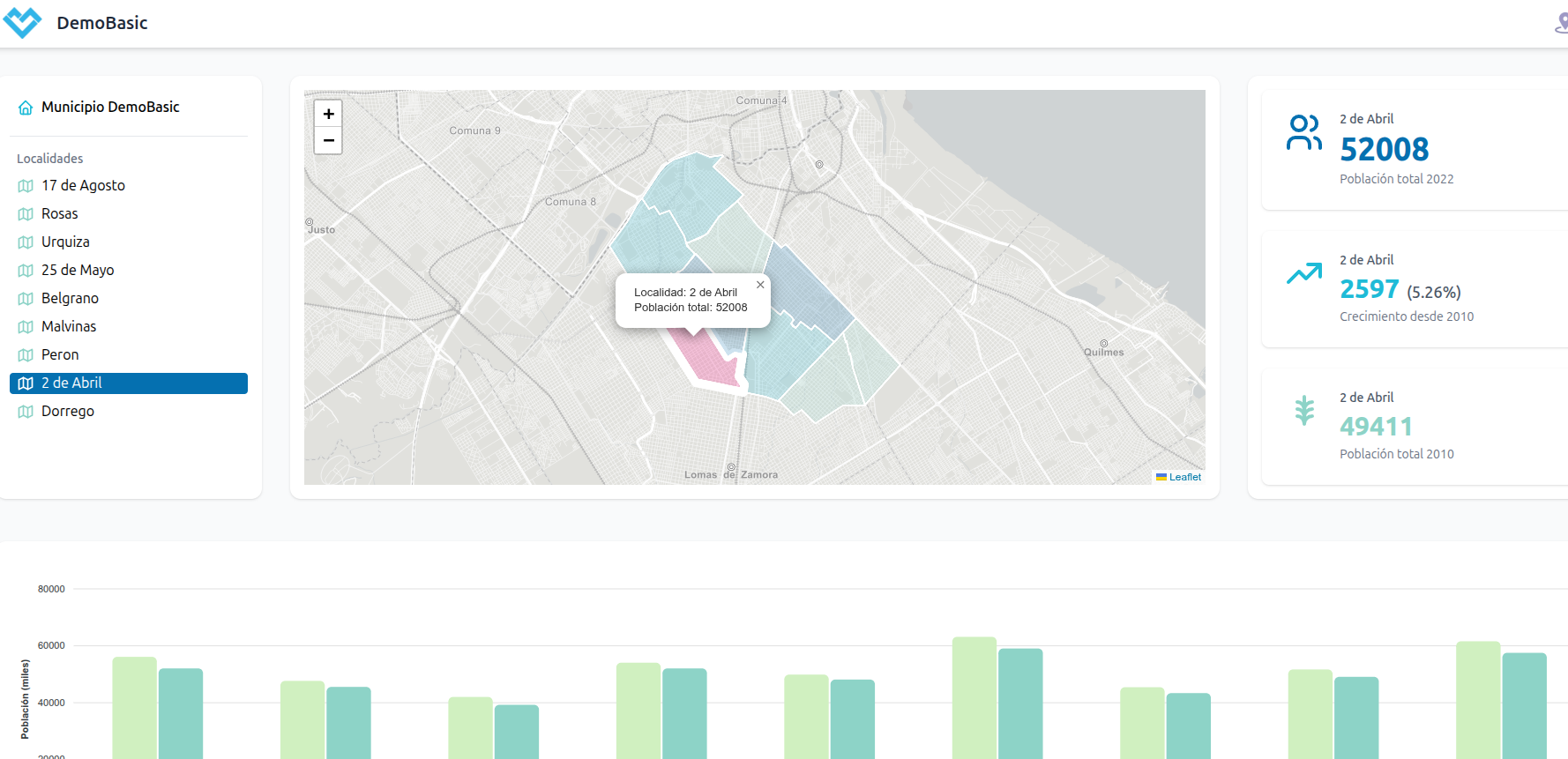 Mapa interactivo - Imagen 1