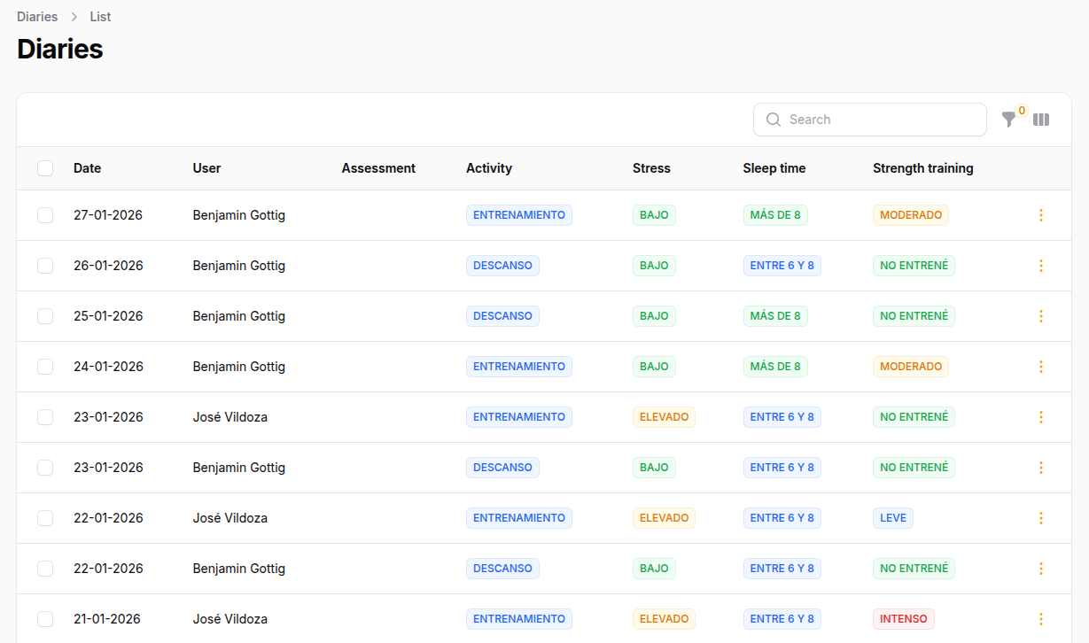 Aplicacion para deportistas - Imagen 3